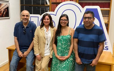 Laura Ardila imparte la primera sesión del Curso Internacional de Periodismo de Investigación