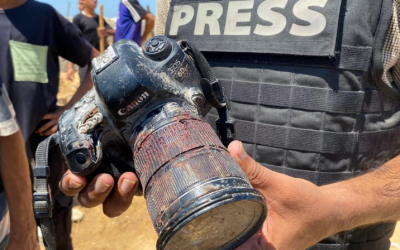 El Seminario Ryszard Kapuscinski se suma a la iniciativa global de RSF para exigir el fin de la masacre de periodistas en Gaza