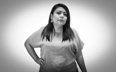 La periodista salvadoreña Loida Martínez Avelar, beneficiaria del programa de acogida UMH Espacio Seguro RSF para la Libertad de Prensa